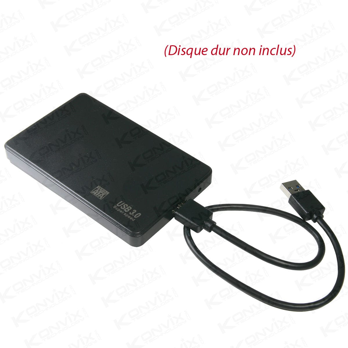 Boîtier externe du SSD et Disque dur SATA 2.5 USB 3.0 Super Speed. miniature 4
